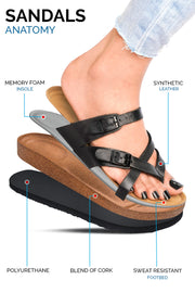 leather toe ring sandals for women  leather sandals  ladies sandals