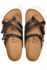 womens leather sandles  womans slides sandals  strappy  strap sandal